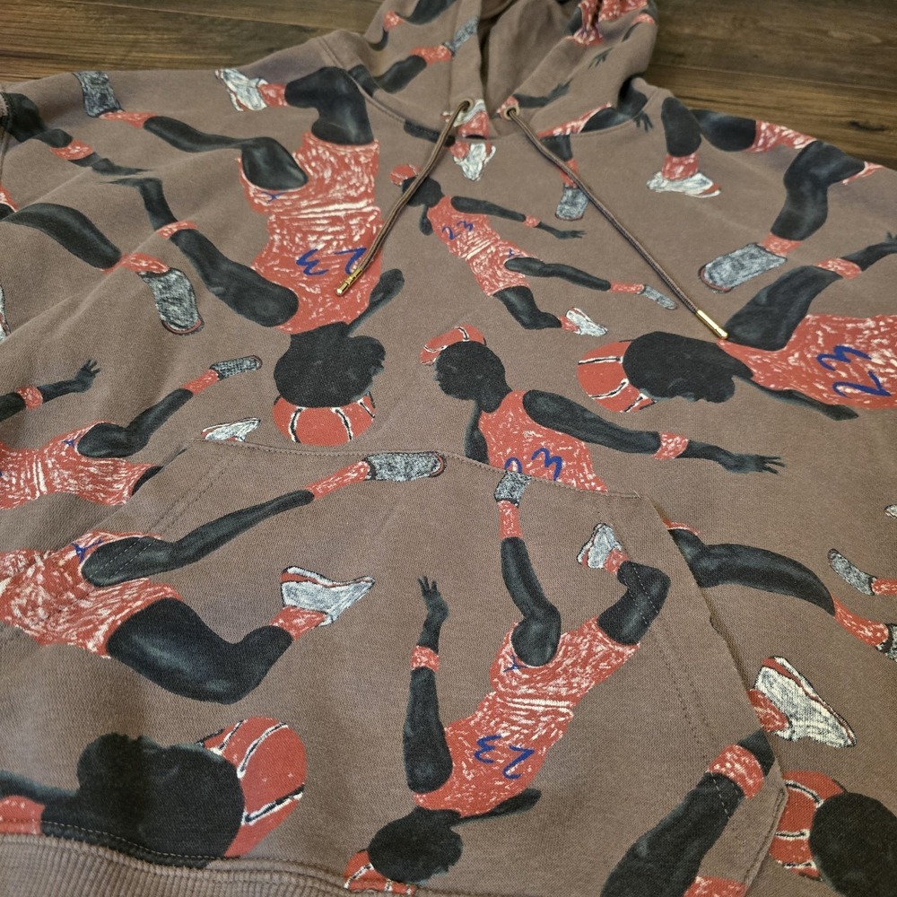 ordan Artist Series Parker Duncan Hoodie Womens M Palomino‎ Limited Edition